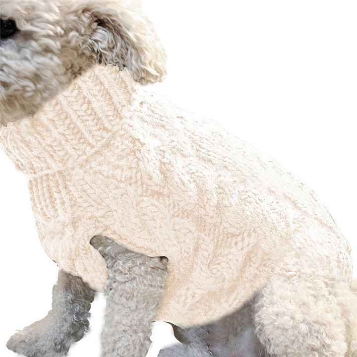 Warm Winter Dog Sweater – Soft Knit for Small Dogs