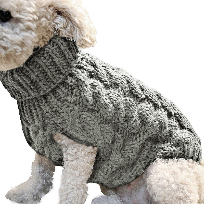 Warm Winter Dog Sweater – Soft Knit for Small Dogs