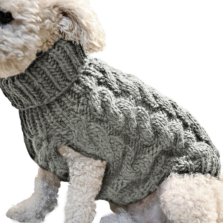 Warm Winter Dog Sweater – Soft Knit for Small Dogs
