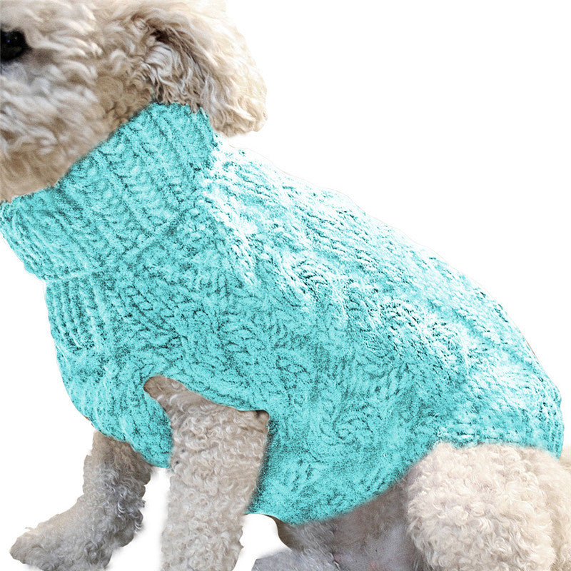 Warm Winter Dog Sweater – Soft Knit for Small Dogs