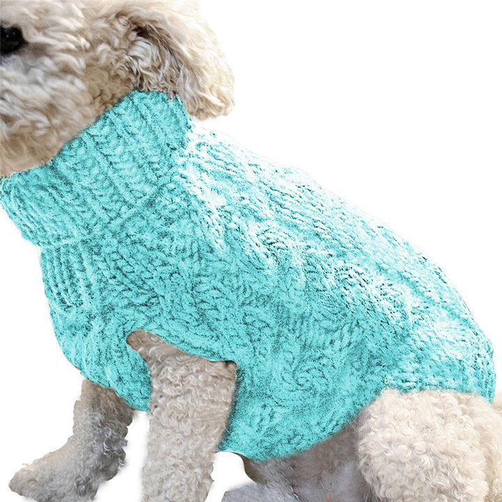 Warm Winter Dog Sweater – Soft Knit for Small Dogs