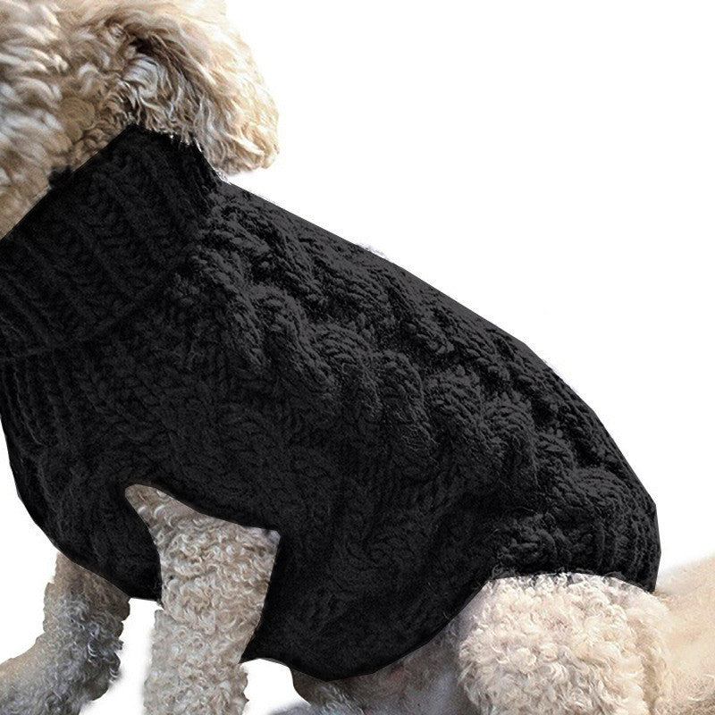 Warm Winter Dog Sweater – Soft Knit for Small Dogs