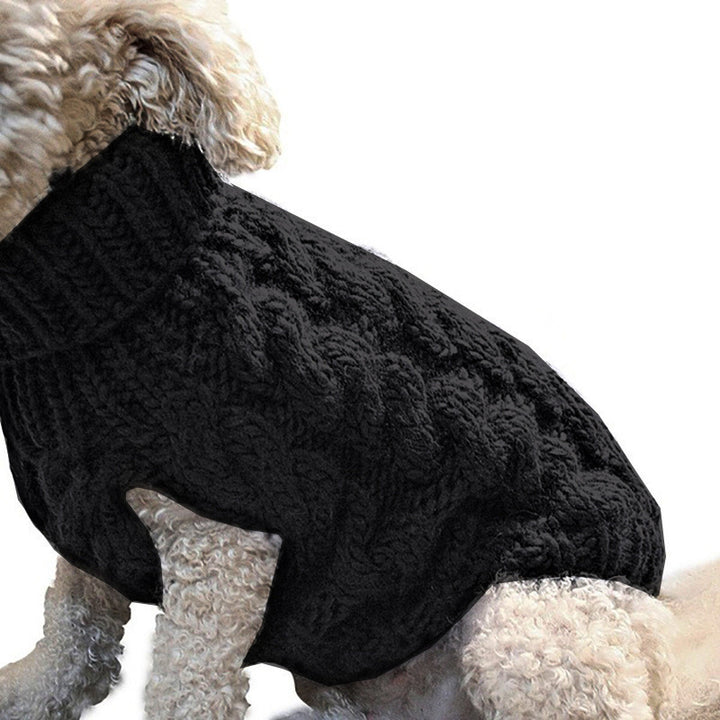 Warm Winter Dog Sweater – Soft Knit for Small Dogs