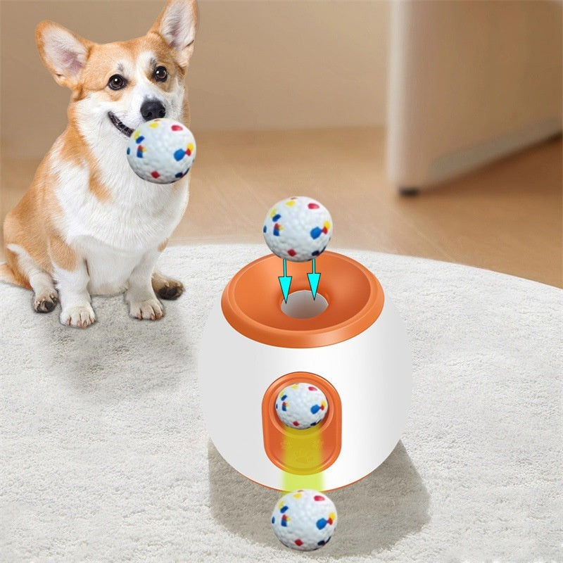 PET Intelligence Ball Dispenser Adjustable Tennis Pitching Machine