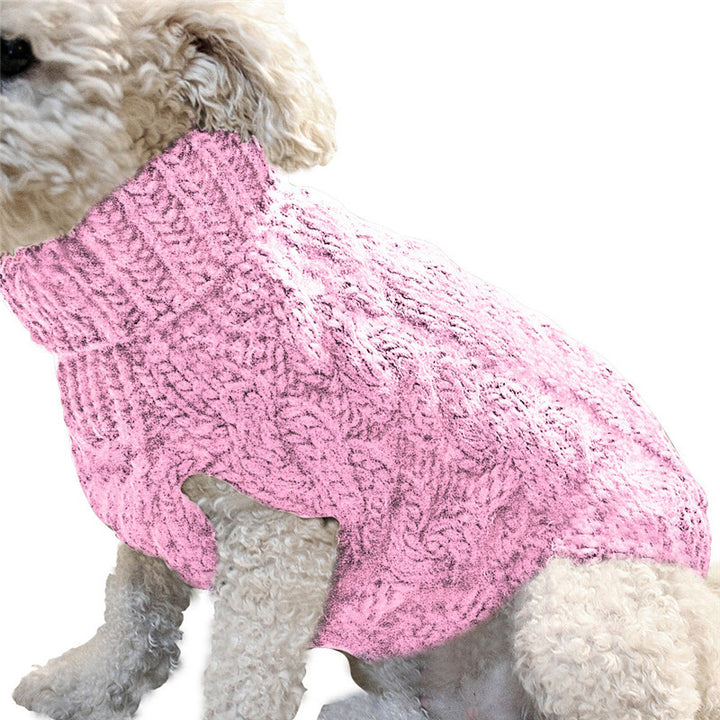 Warm Winter Dog Sweater – Soft Knit for Small Dogs