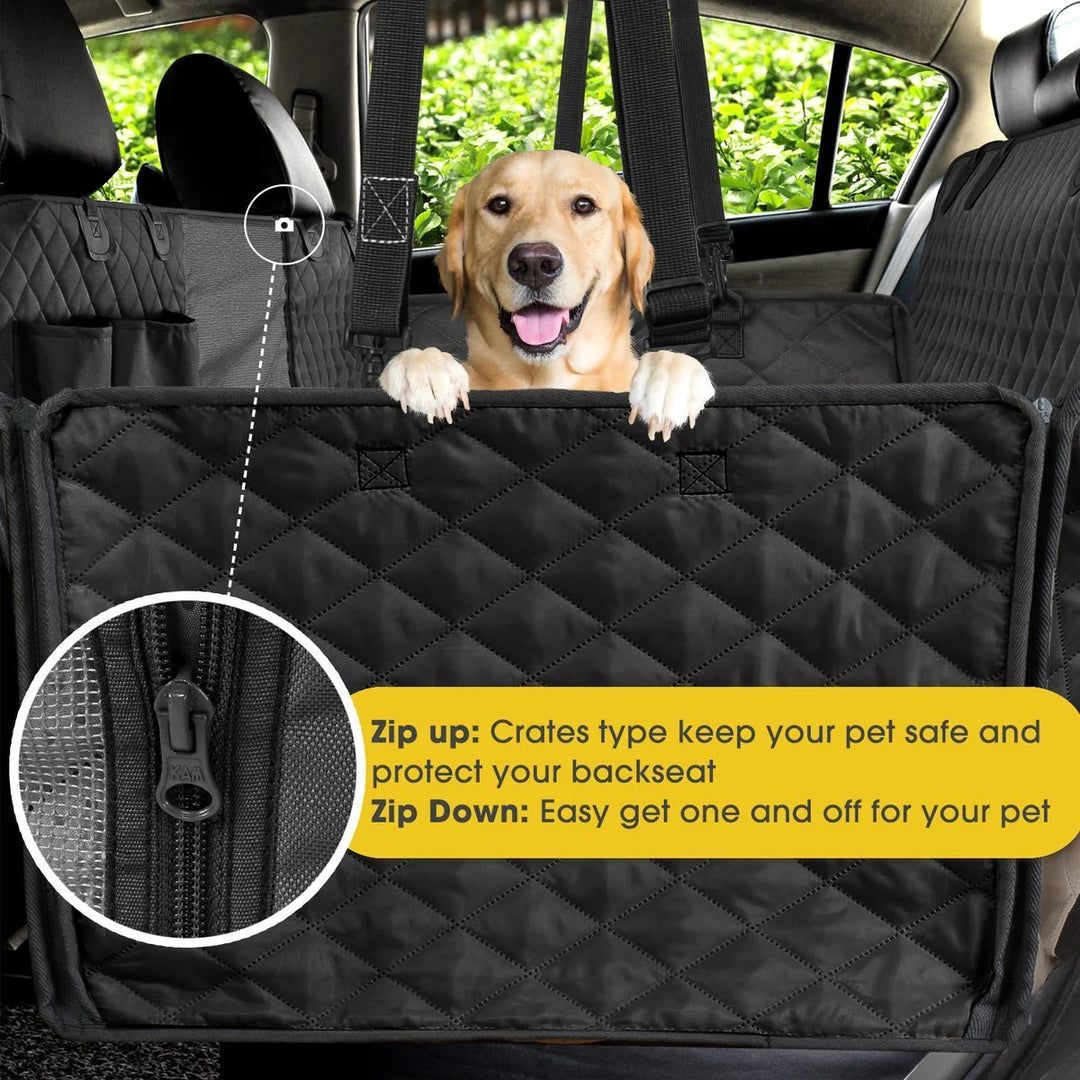 Premium Dog Rear Car Seat Cover