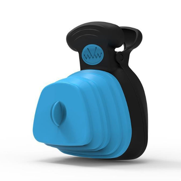 Portable Dog Poop Scooper with Bag Holder - Expandable Clip Type Waste Scooper