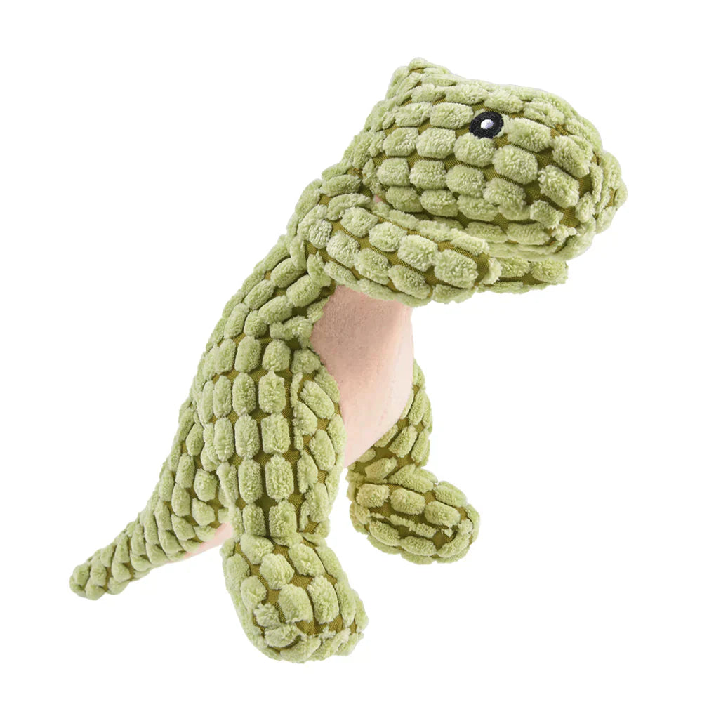 Indestructible Robust Dino Dog Toy