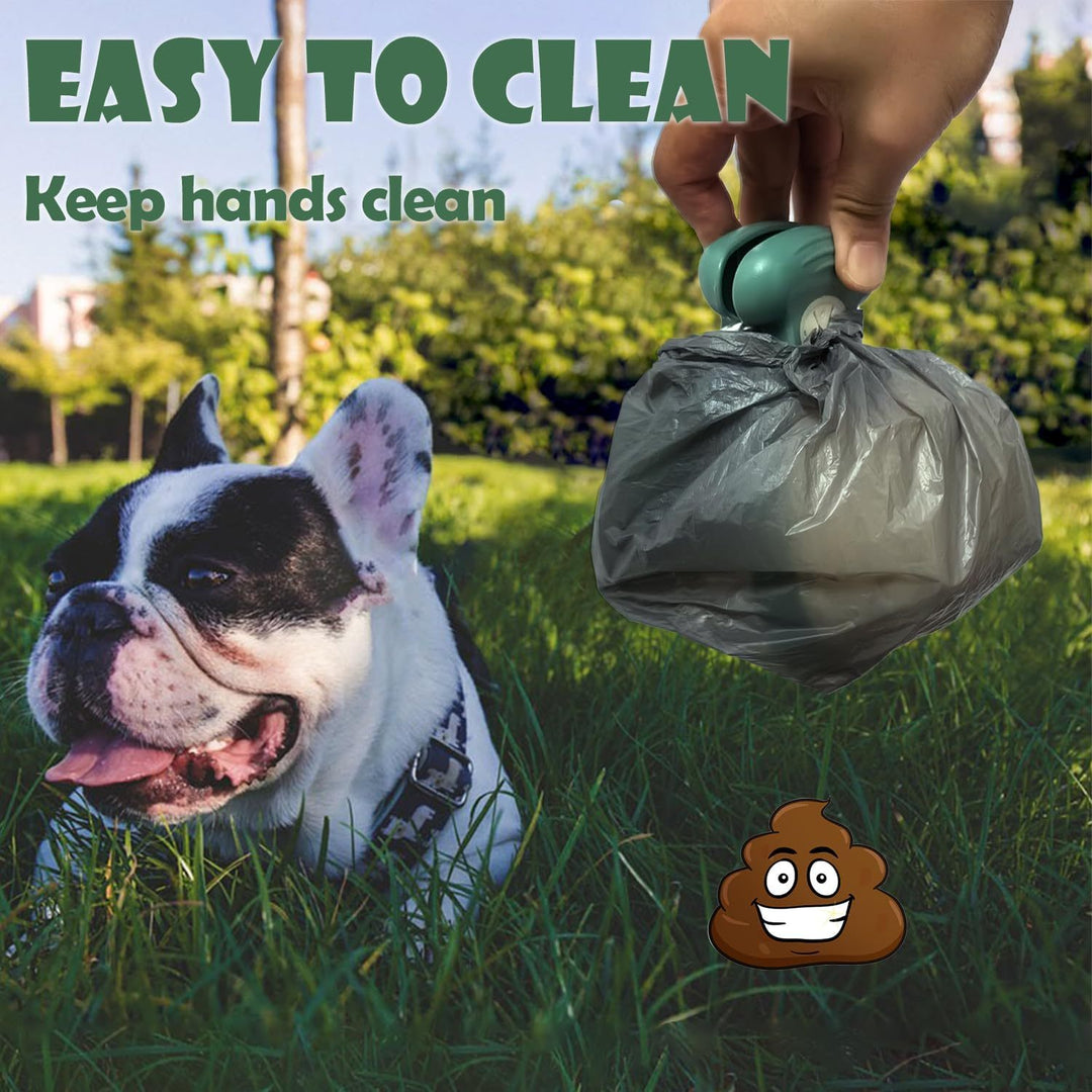 Portable Dog Poop Scooper with Bag Holder - Expandable Clip Type Waste Scooper