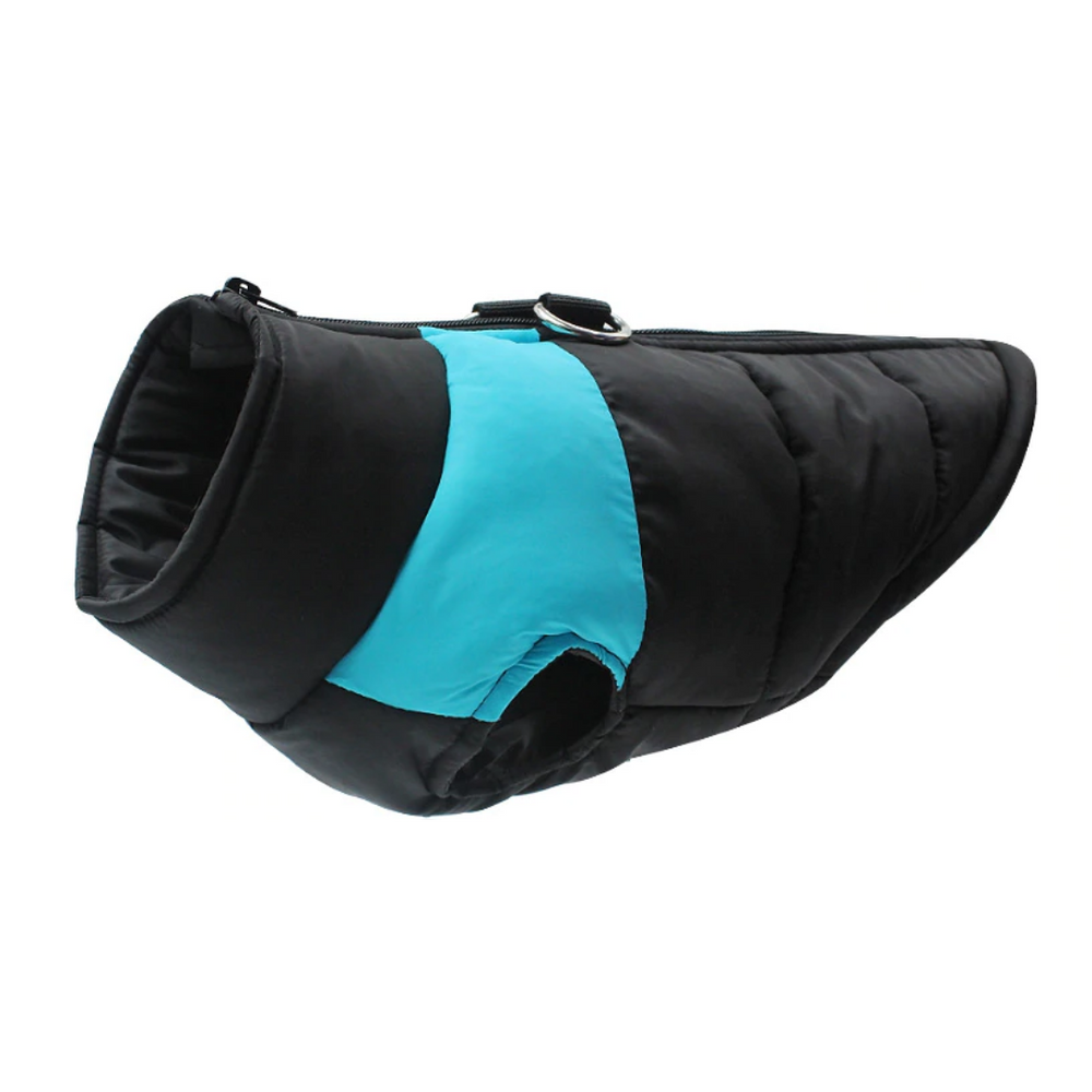 Blue Waterproof Dog Coat