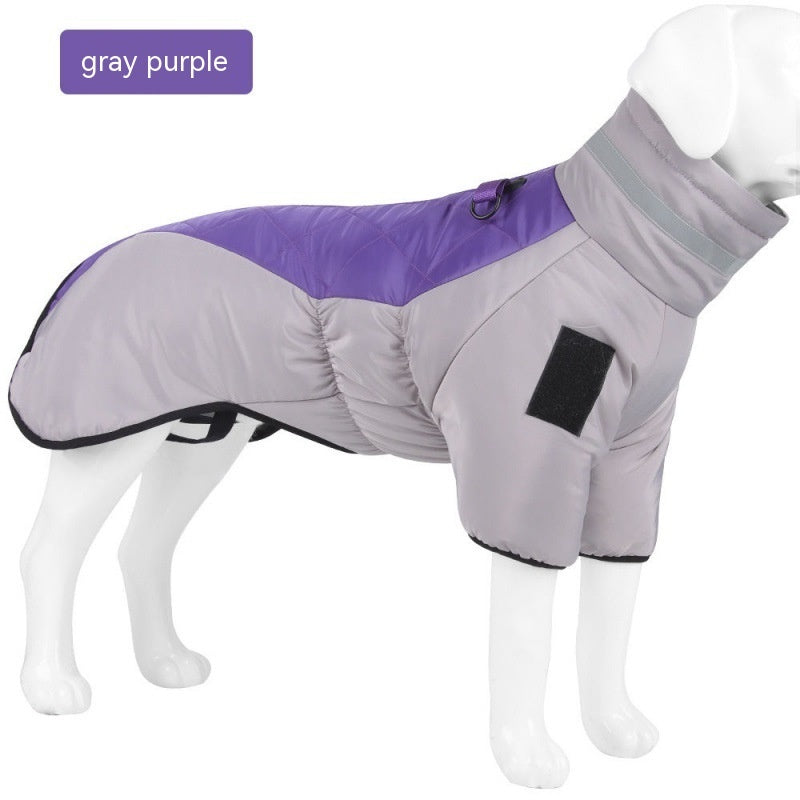 Winter Dog Coat – Waterproof Warm Jacket for Medium Large Dogs
