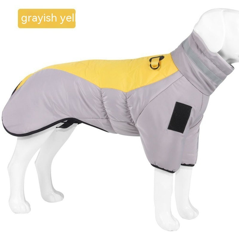 Winter Dog Coat – Waterproof Warm Jacket for Medium Large Dogs
